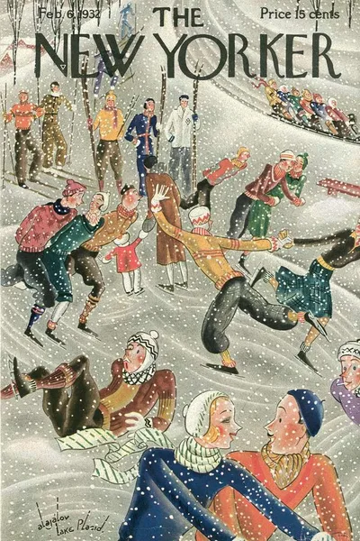 Постер с обложкой The New Yorker 06.02.1932