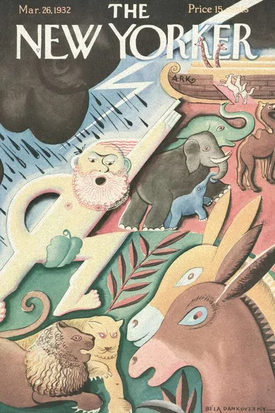 Постер с обложкой The New Yorker 26.03.1932