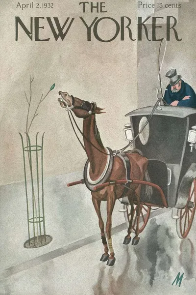 Постер с обложкой The New Yorker 02.04.1932