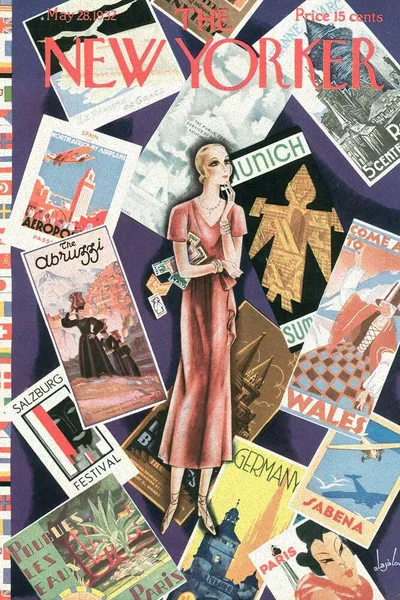 Постер с обложкой The New Yorker 28.05.1932