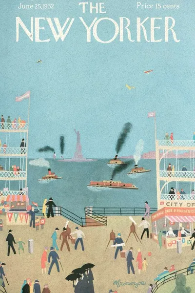 Постер с обложкой The New Yorker 25.06.1932