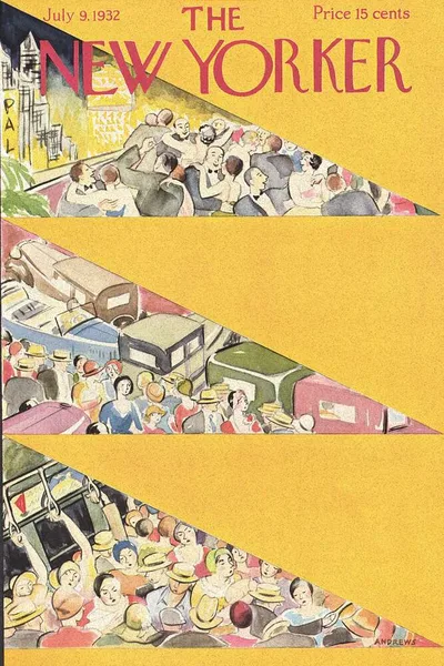 Постер с обложкой The New Yorker 09.07.1932