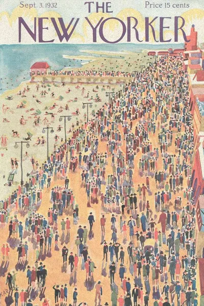 Постер с обложкой The New Yorker 03.09.1932