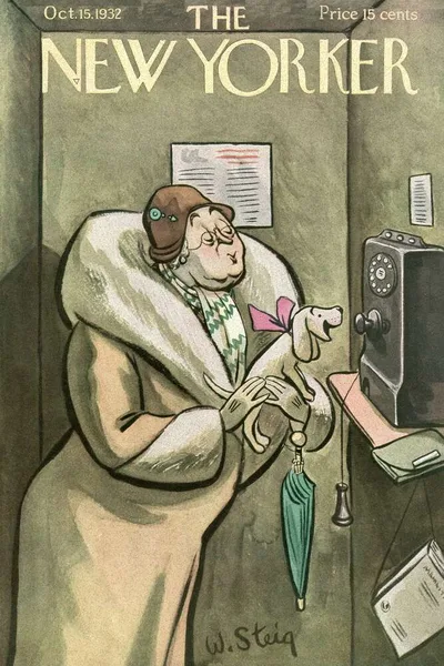 Постер с обложкой The New Yorker 15.10.1932