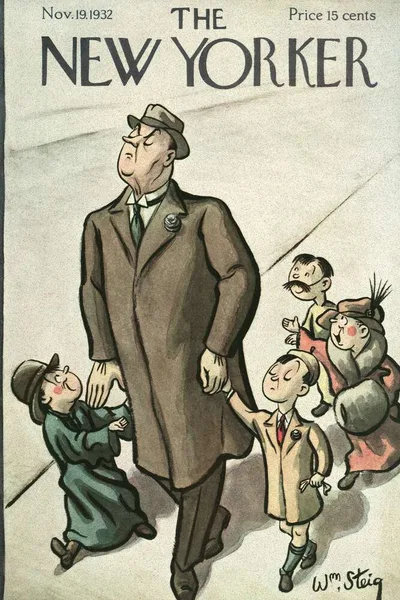 Постер с обложкой The New Yorker 19.11.1932