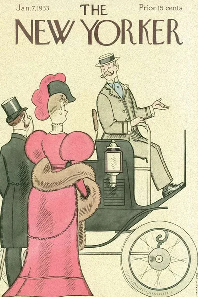 Постер с обложкой The New Yorker 07.01.1933