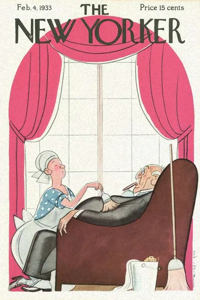 Постер с обложкой The New Yorker 04.02.1933