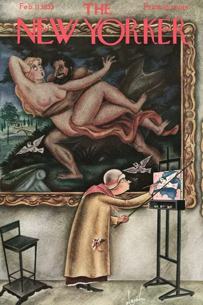 Постер с обложкой The New Yorker 11.02.1933