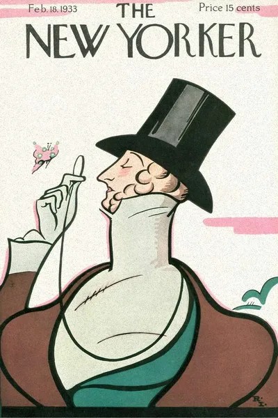 Постер с обложкой The New Yorker 18.02.1933
