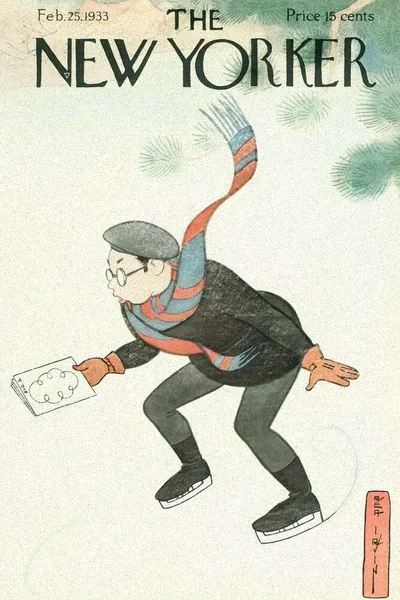 Постер с обложкой The New Yorker 25.02.1933