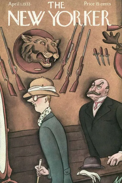 Постер с обложкой The New Yorker 01.04.1933