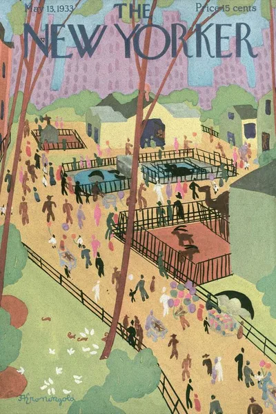 Постер с обложкой The New Yorker 13.05.1933