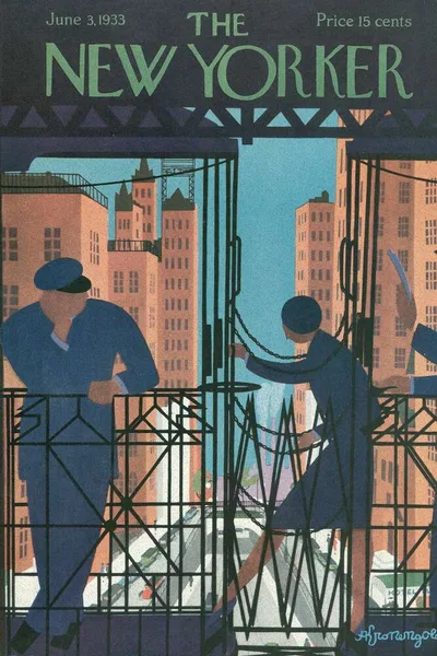 Постер с обложкой The New Yorker 03.06.1933