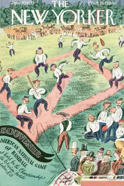 Постер с обложкой The New Yorker 10.06.1933