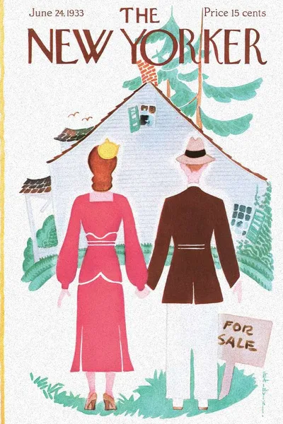 Постер с обложкой The New Yorker 24.06.1933