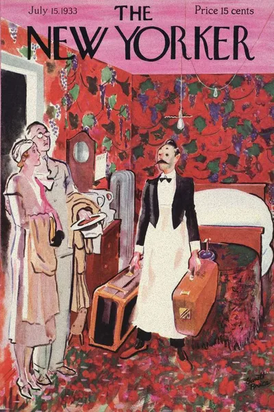 Постер с обложкой The New Yorker 15.07.1933