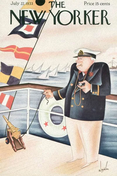 Постер с обложкой The New Yorker 22.07.1933
