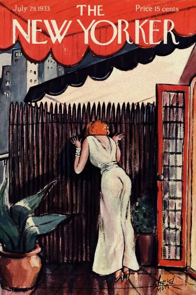 Постер с обложкой The New Yorker 29.07.1933