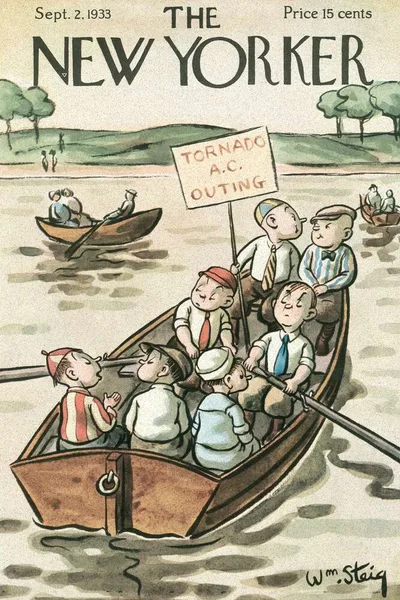 Постер с обложкой The New Yorker 02.09.1933