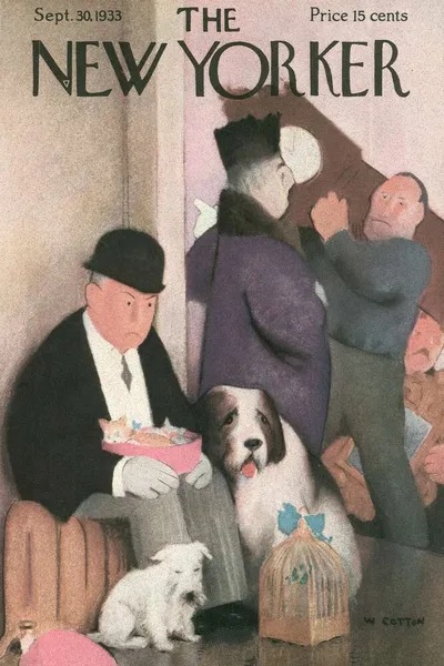 Постер с обложкой The New Yorker 30.09.1933