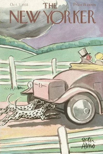Постер с обложкой The New Yorker 07.10.1933