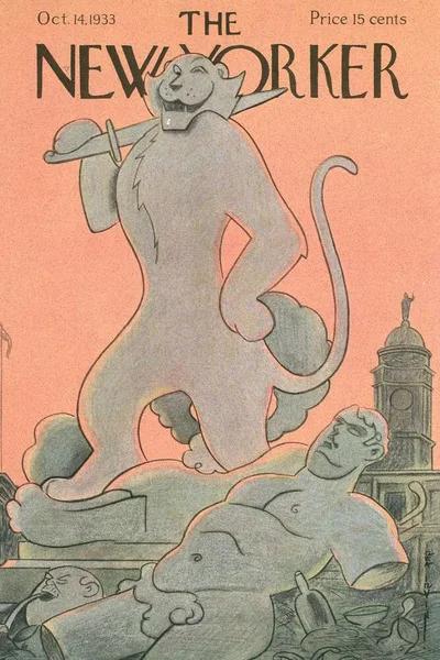 Постер с обложкой The New Yorker 14.10.1933