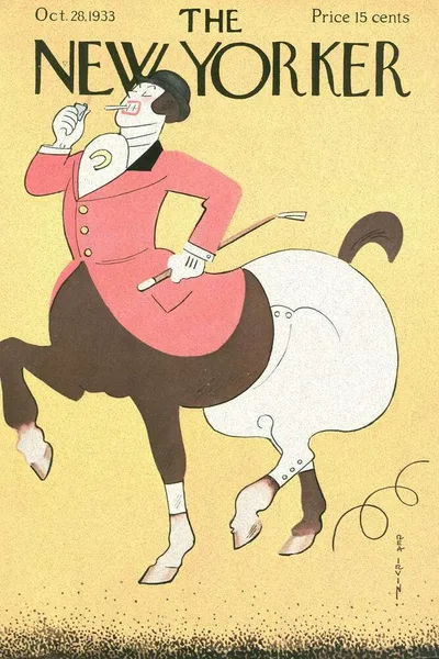 Постер с обложкой The New Yorker 28.10.1933