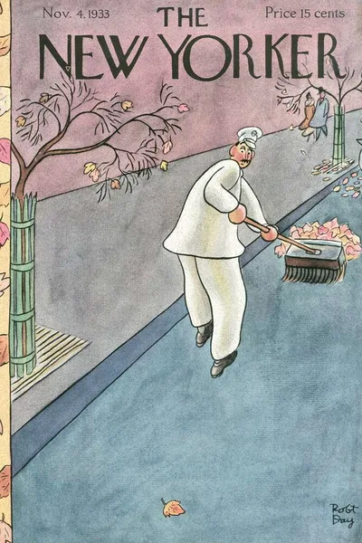 Постер с обложкой The New Yorker 04.11.1933