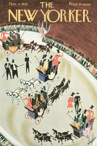 Постер с обложкой The New Yorker 11.11.1933