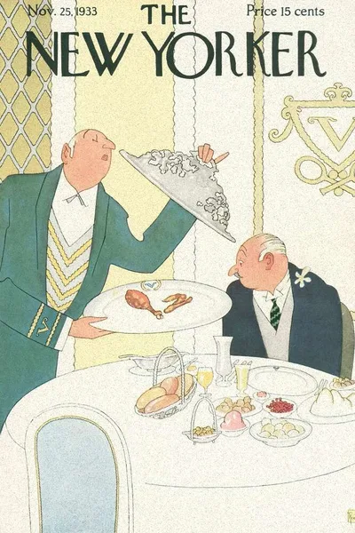 Постер с обложкой The New Yorker 25.11.1933