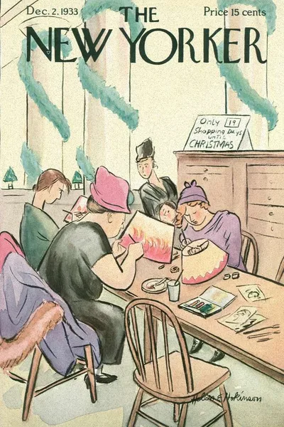 Постер с обложкой The New Yorker 02.12.1933