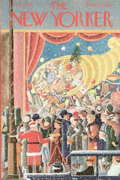 Постер с обложкой The New Yorker 09.12.1933