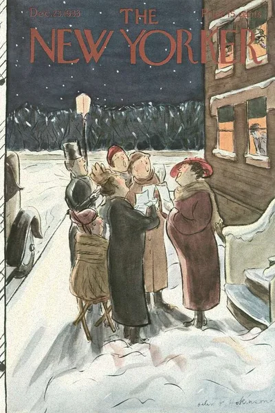 Постер с обложкой The New Yorker 23.12.1933