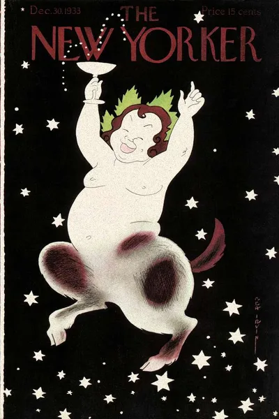 Постер с обложкой The New Yorker 30.12.1933