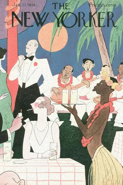 Постер с обложкой The New Yorker 27.01.1934