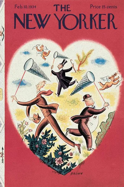 Постер с обложкой The New Yorker 10.02.1934