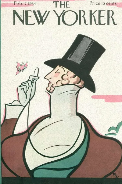 Постер с обложкой The New Yorker 17.02.1934