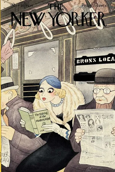 Постер с обложкой The New Yorker 10.03.1934