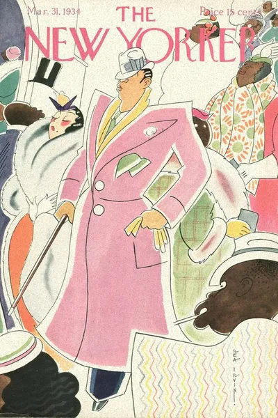 Постер с обложкой The New Yorker 31.03.1934
