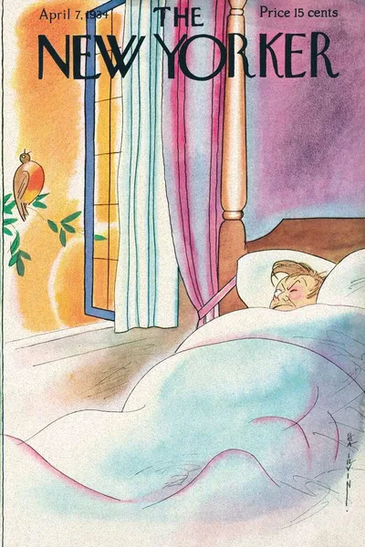 Постер с обложкой The New Yorker 07.04.1934