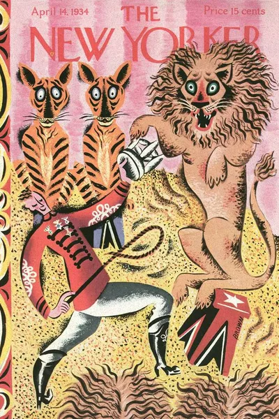 Постер с обложкой The New Yorker 14.04.1934