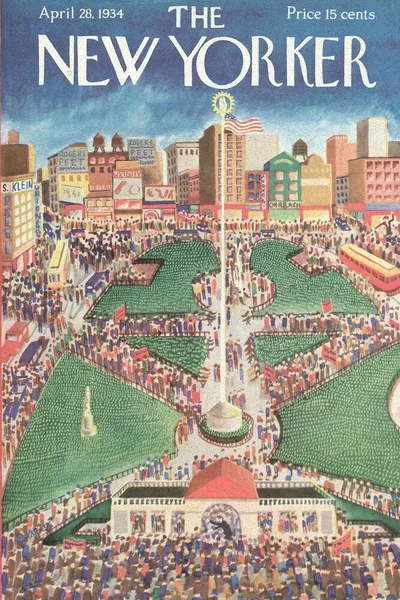Постер с обложкой The New Yorker 28.04.1934