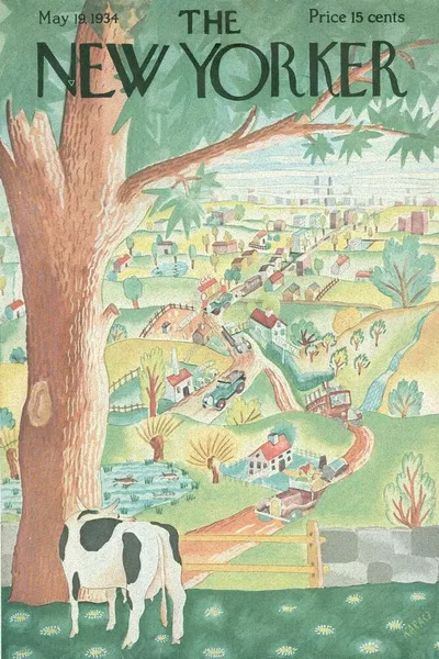 Постер с обложкой The New Yorker 19.05.1934