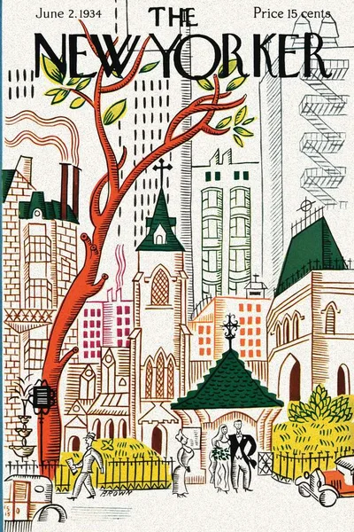 Постер с обложкой The New Yorker 02.06.1934