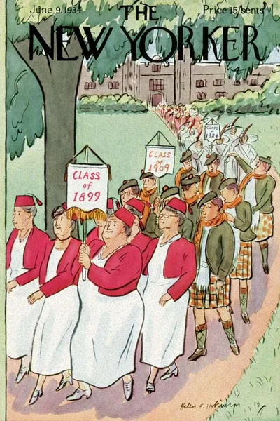 Постер с обложкой The New Yorker 09.06.1934