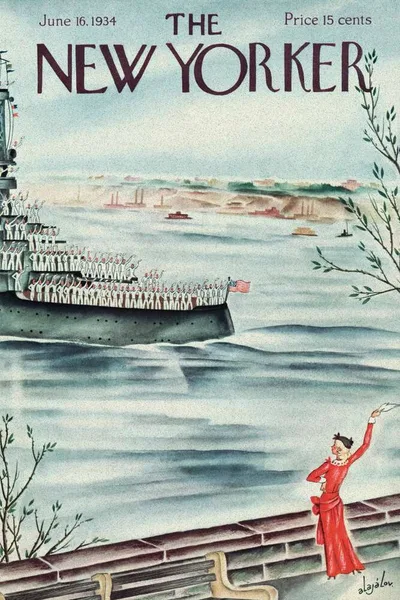Постер с обложкой The New Yorker 16.06.1934