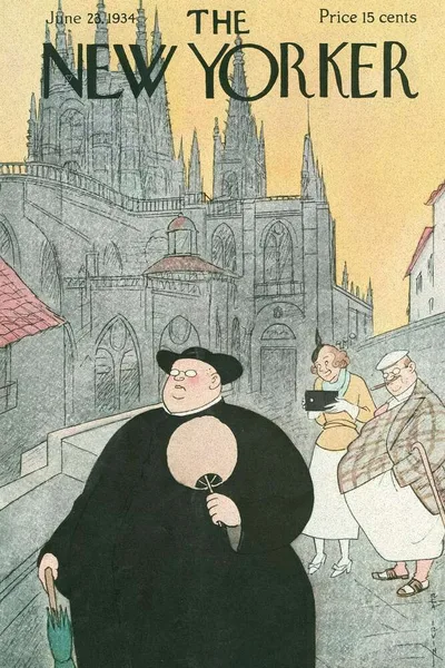 Постер с обложкой The New Yorker 23.06.1934
