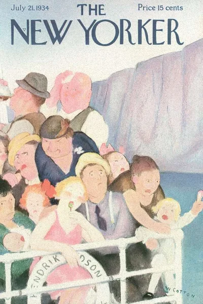Постер с обложкой The New Yorker 21.07.1934