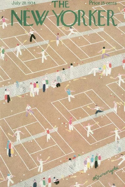 Постер с обложкой The New Yorker 28.07.1934