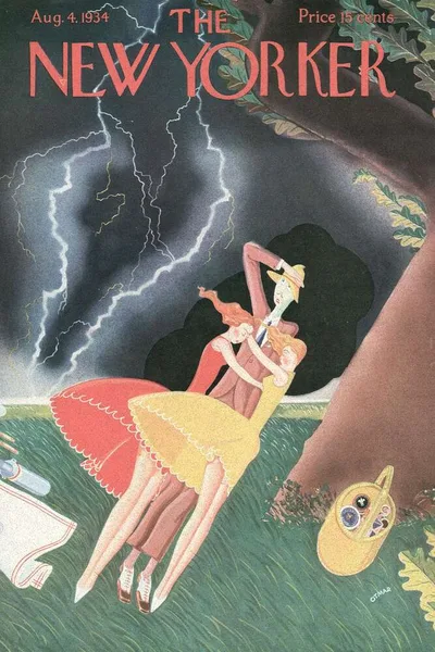 Постер с обложкой The New Yorker 04.08.1934